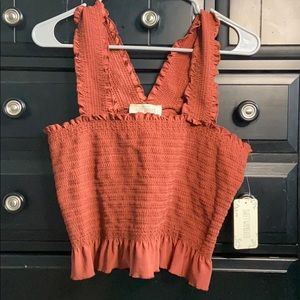 Sweet Wanderer cropped tank top